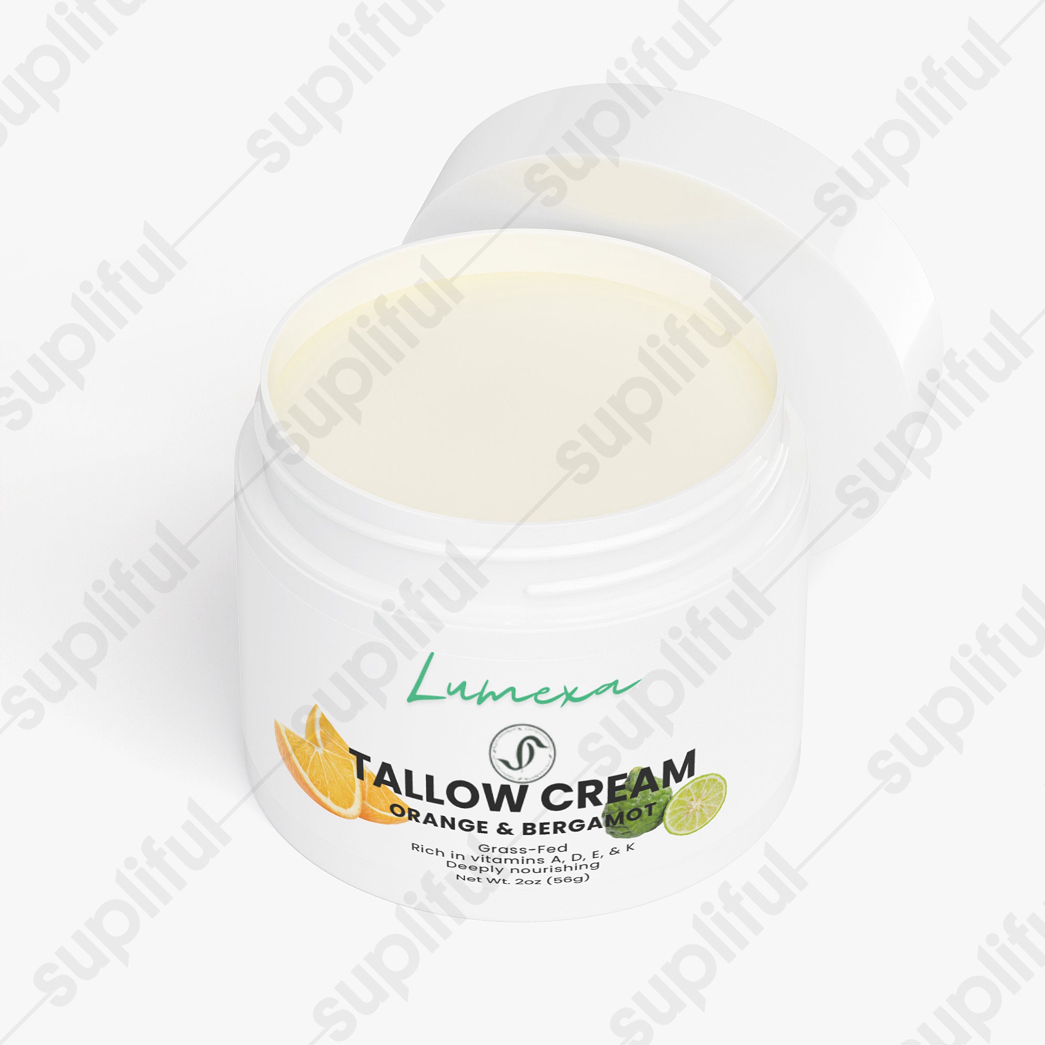 Tallow Cream Orange & Bergamot