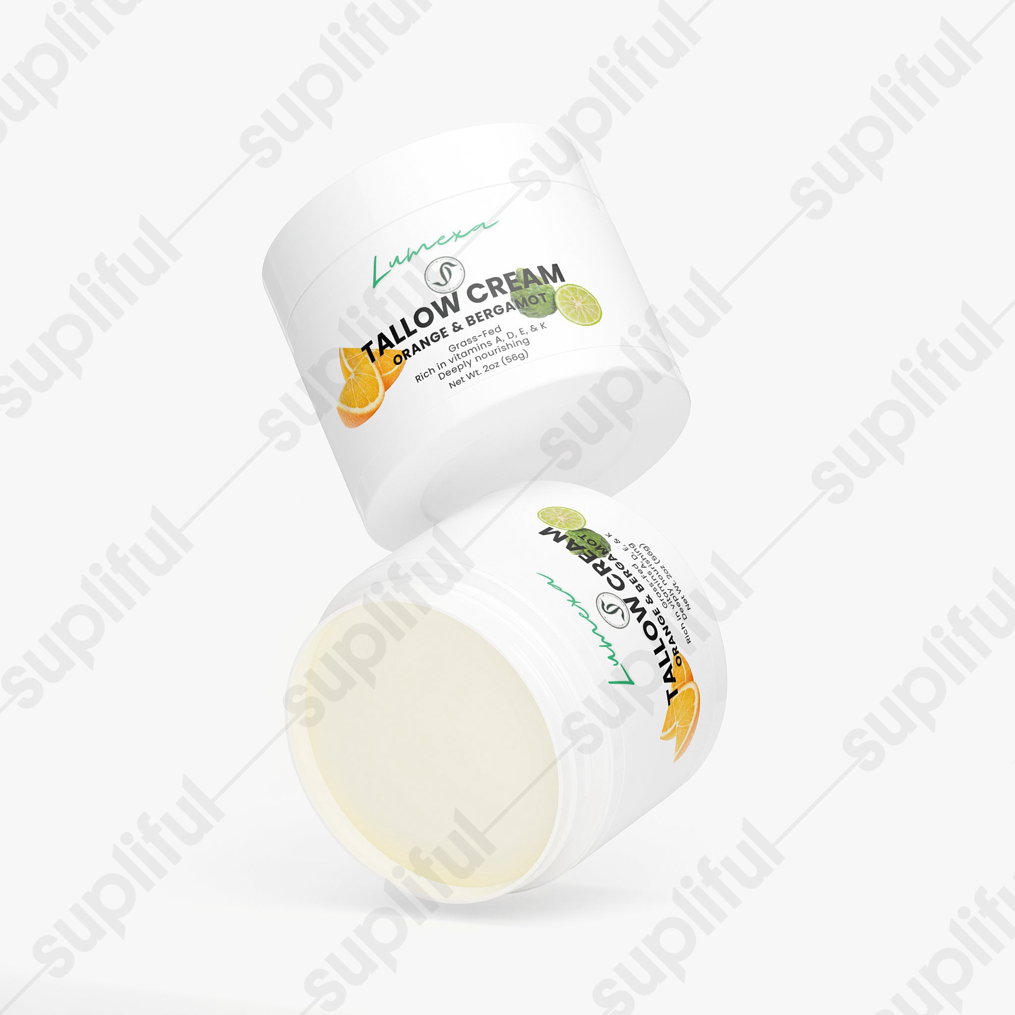 Tallow Cream Orange & Bergamot