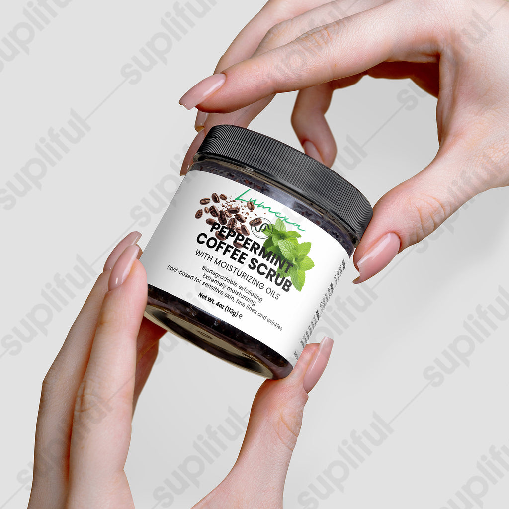 Peppermint Coffee Scrub