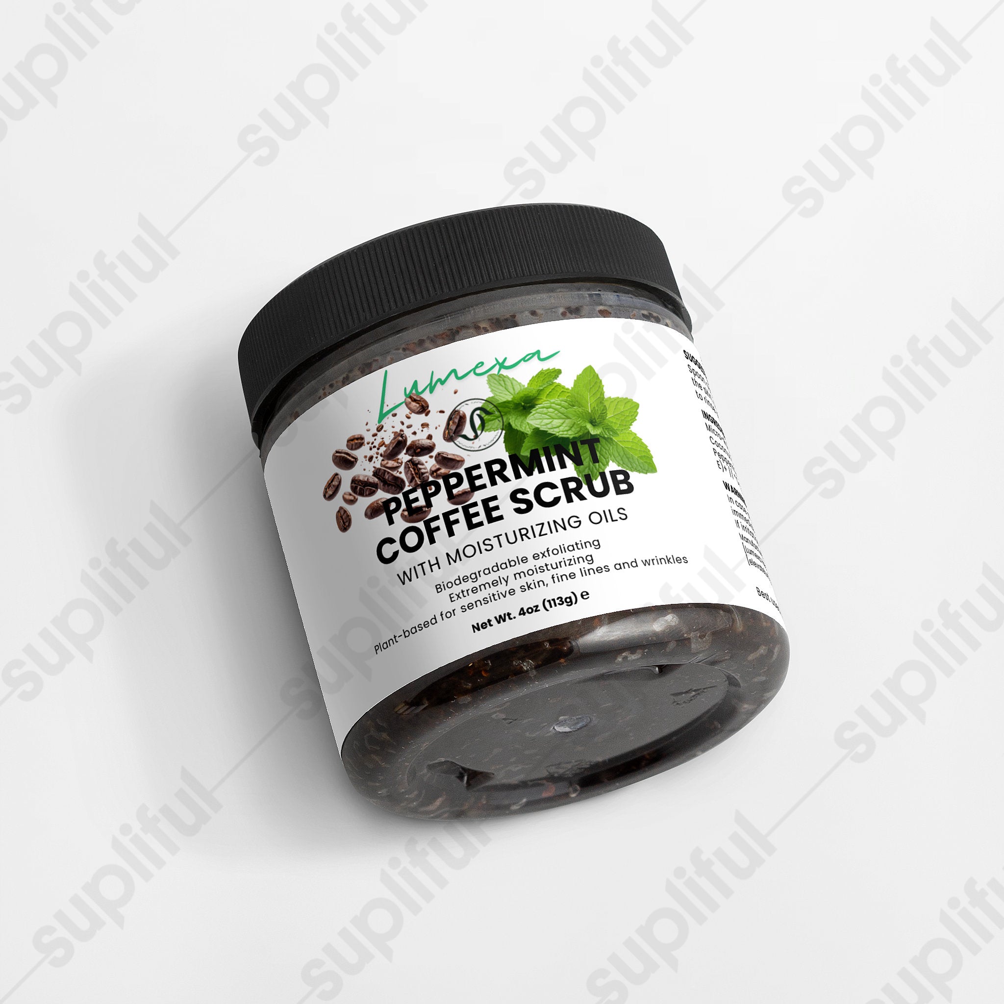 Peppermint Coffee Scrub