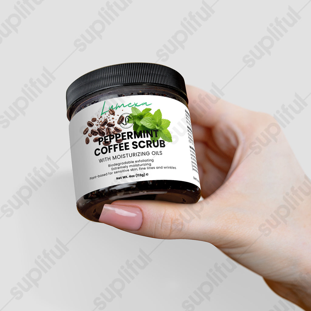 Peppermint Coffee Scrub