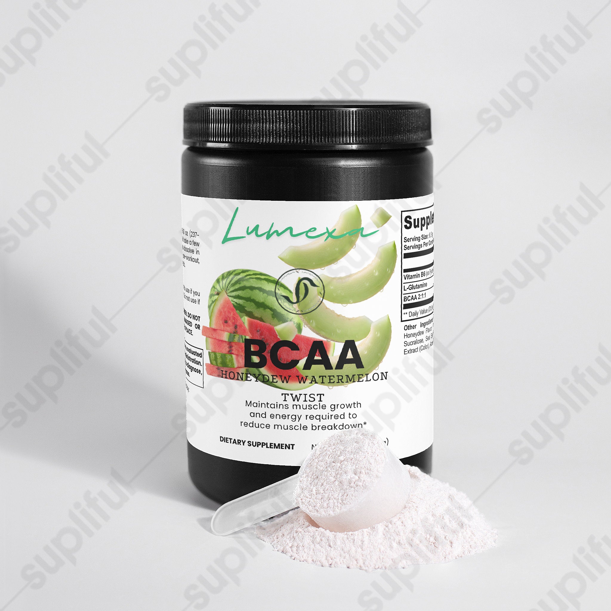 BCAA Post Workout Powder (Honeydew/Watermelon)